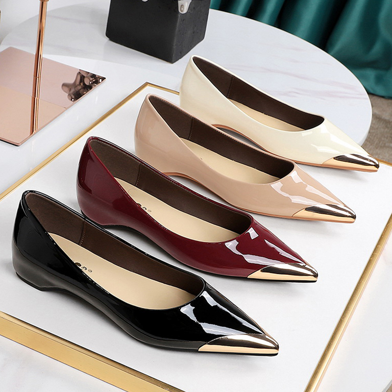 Men Shoes Size To Women - BIGTREE Shoes Low Heeled Women's Shoes