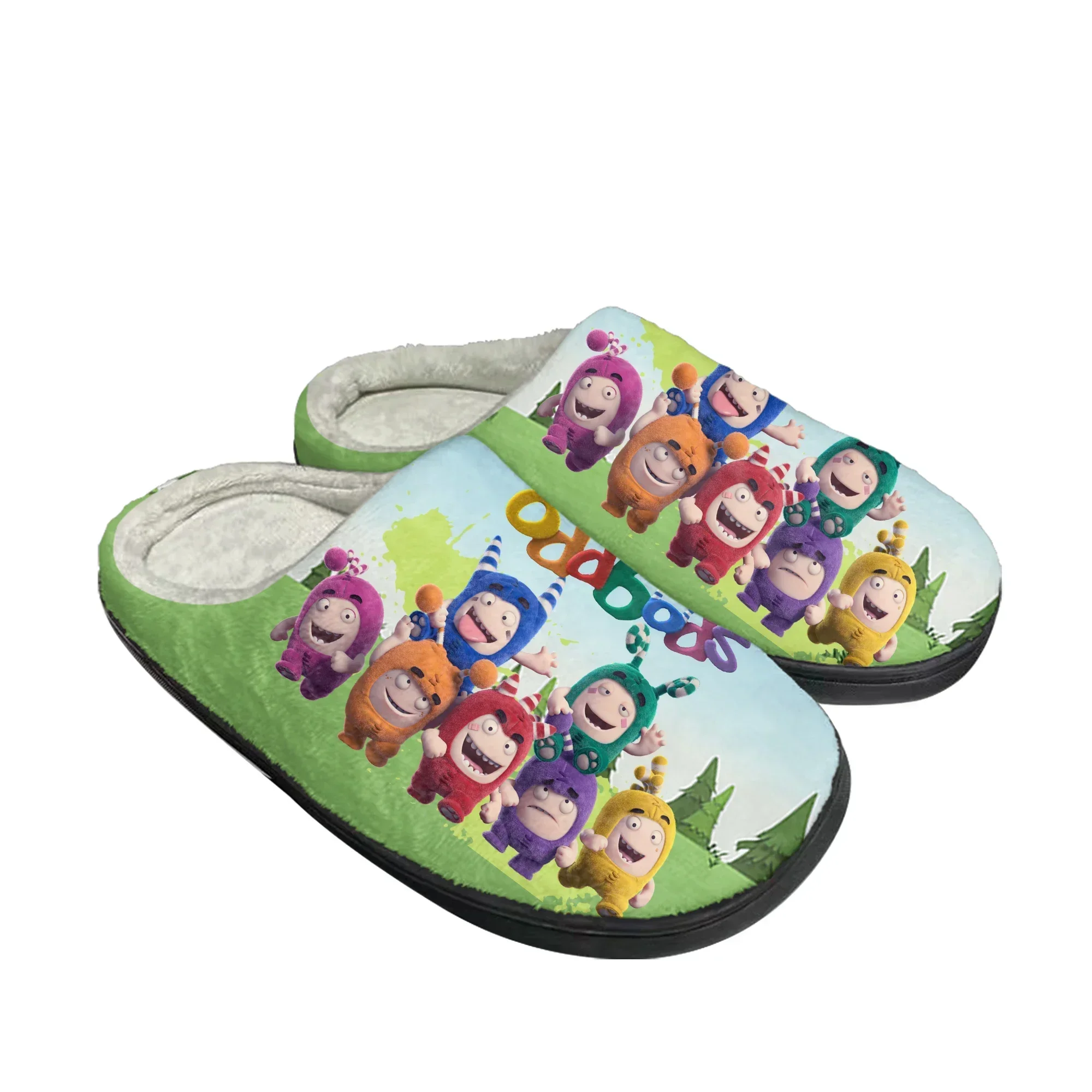 Men Shoes Casual - Oddbods Home Cotton Slippers Mens Womens