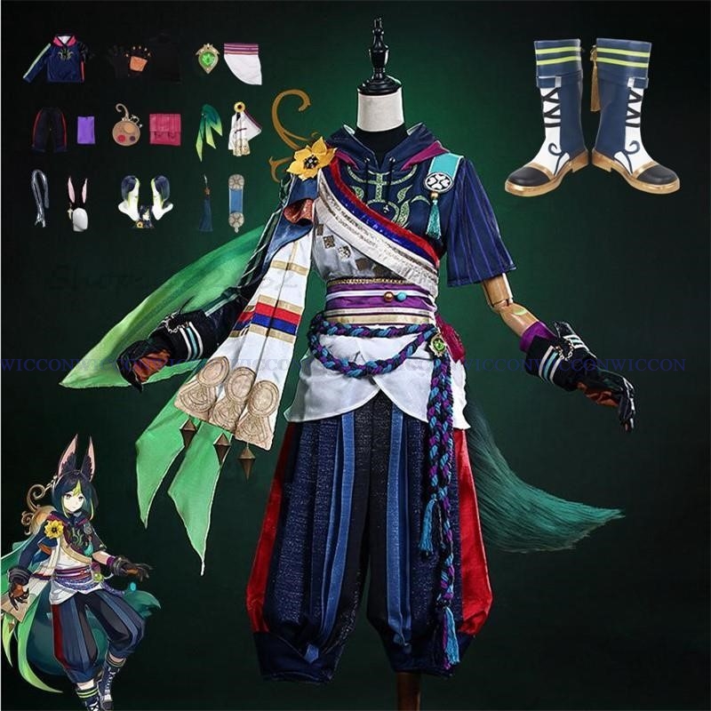 Men Shoes China - Game Impact Tighnari Cosplay Costume Wig