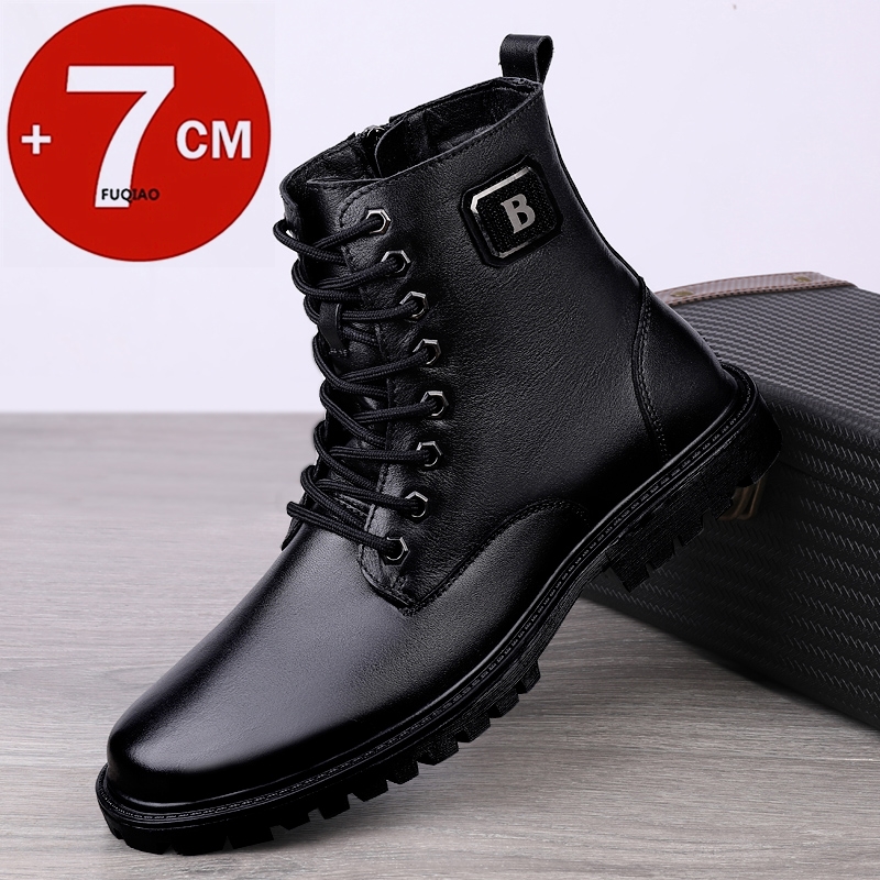 Men's Genuine Leather Elevator - đánh giá và giá Men'S Shoes Daily Use