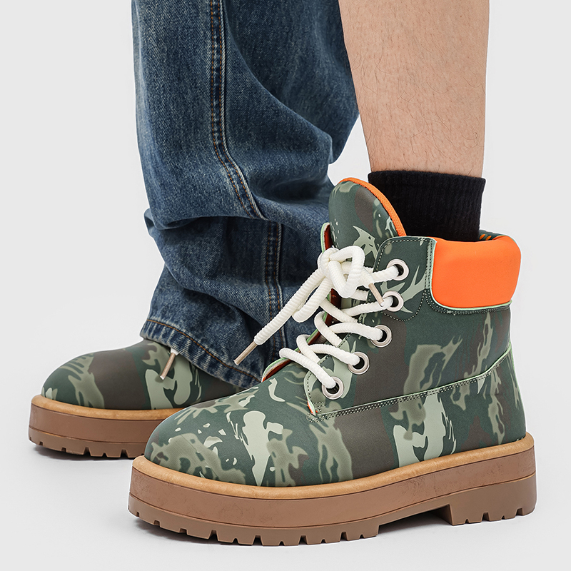 New Yellow Brown Boot Security - đánh giá và giá Men Shoes Yellow