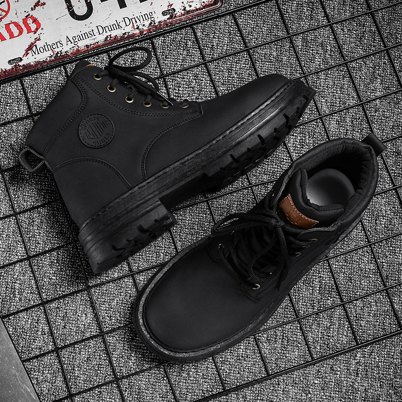 Men's high top boots four seas - đánh giá và giá Men Shoes Yellow