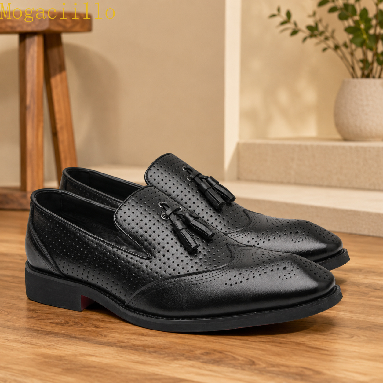 Brand Yellow Men's Tassel  Red - đánh giá và giá Men Shoes Yellow