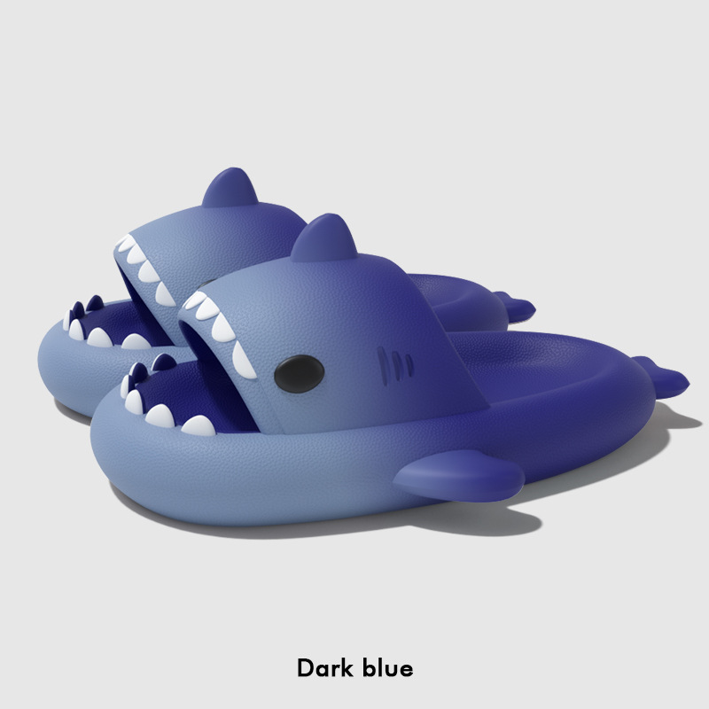 Cute Cartoon Shark Slippers Fo - đánh giá và giá Men Shoes Size To Women