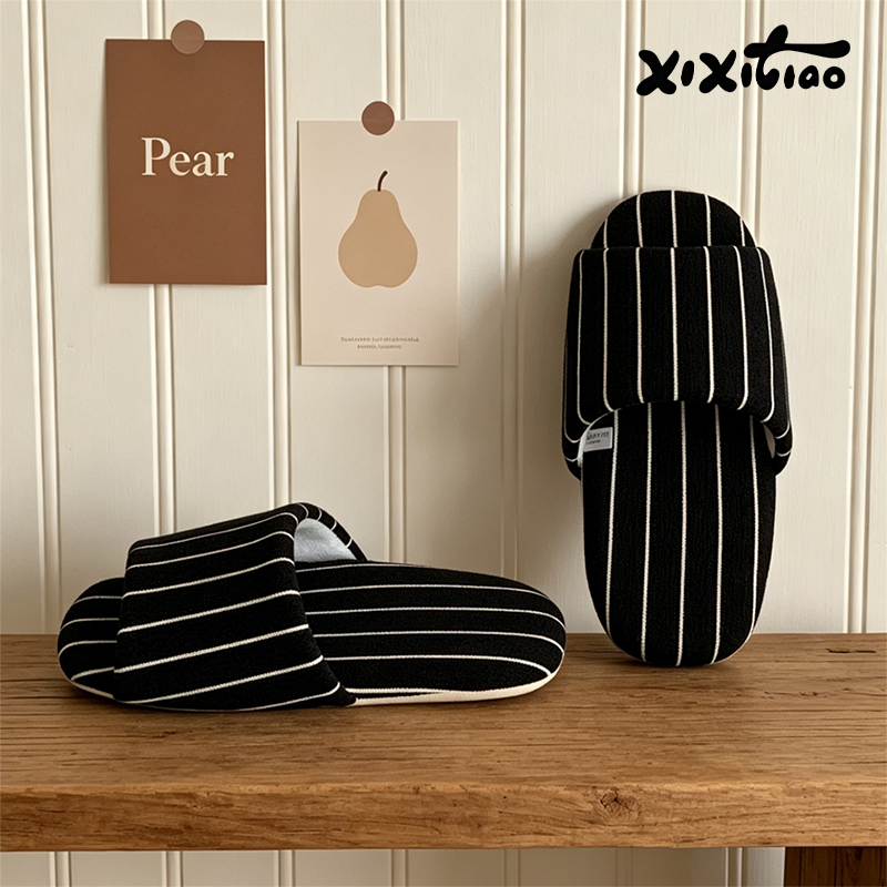 XIXITIAO Stripe Indoor Slipper - đánh giá và giá Men Shoes Size To Women