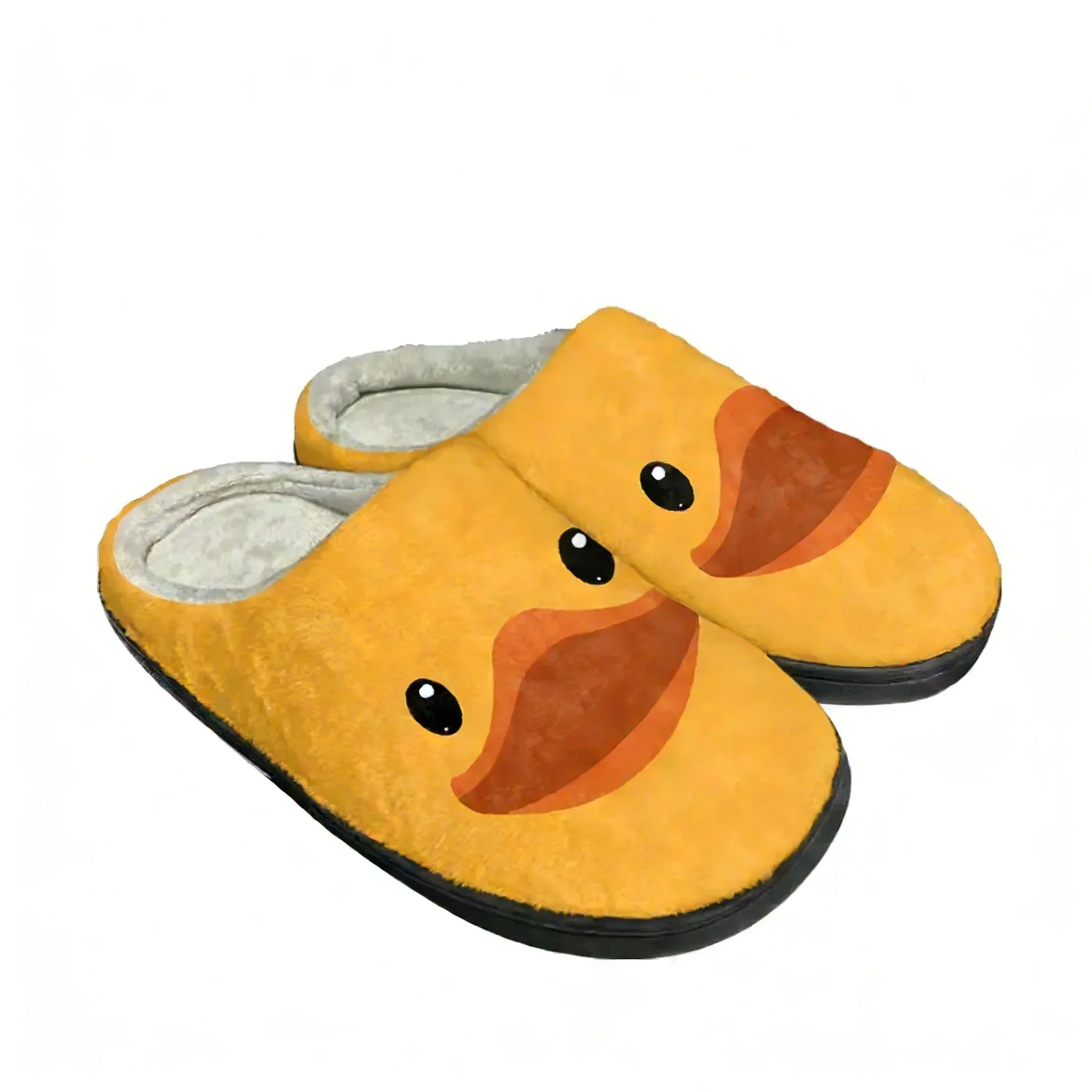 Yellow Duck Printed Home Cotto - đánh giá và giá Men Shoes Yellow