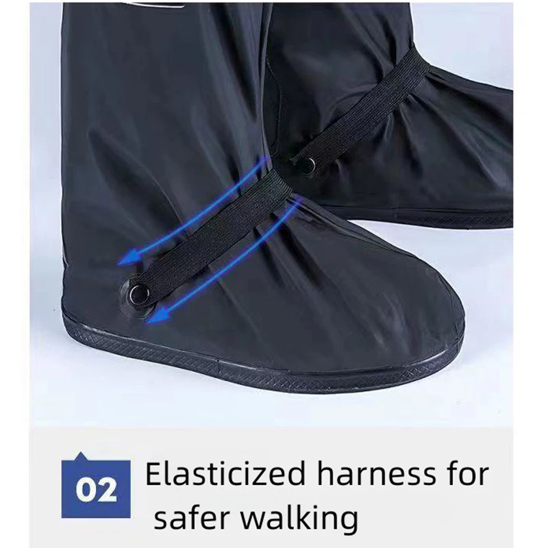 Rain Boot Shoe Cover Black Wat - đánh giá và giá Men Shoes China