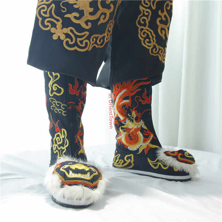 Chinese Operas Tiger Head Boot - đánh giá và giá Men Shoes China